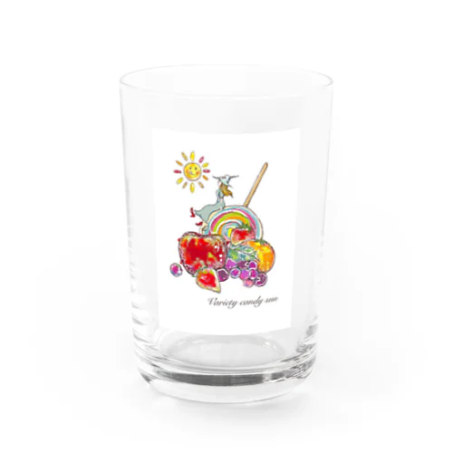 バラエティーキャンディーSANのオリジナルグッズ Water Glass