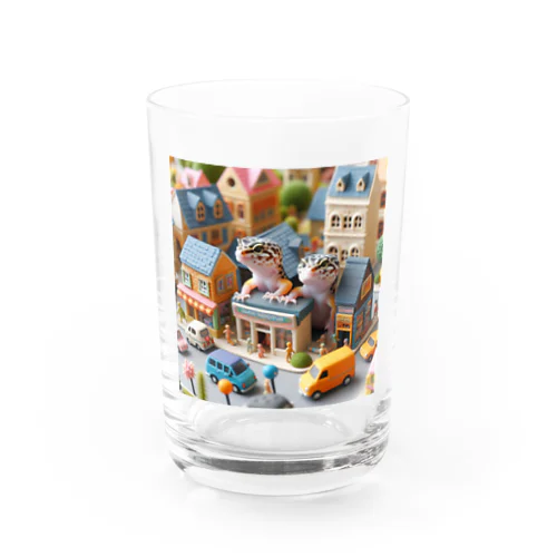 レオパの町散歩 Water Glass