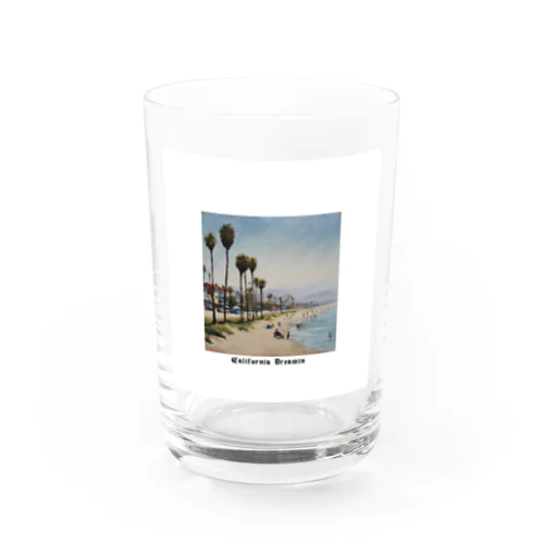 California Dreamin Water Glass