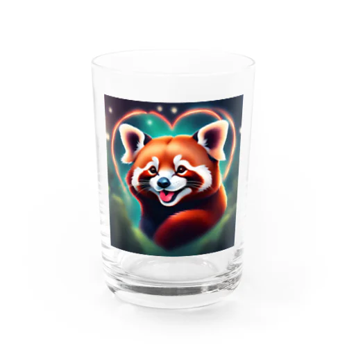 かわいいレッサーパンダワールド Water Glass