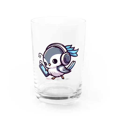 シマエナガ Water Glass