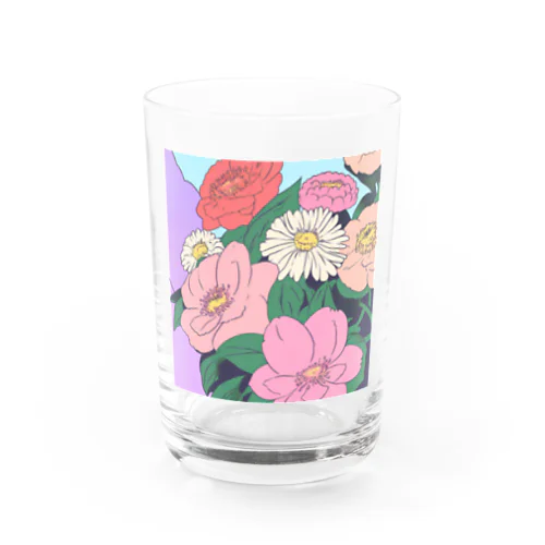 花に囲まれた日常 Water Glass