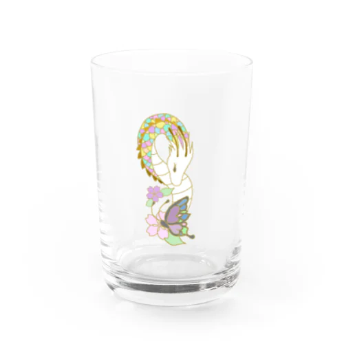 願いを叶える姫龍 Water Glass