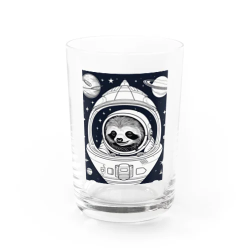 宇宙旅行ナマケモノ Water Glass