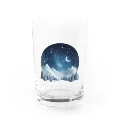 幻想的な冬の夜 Water Glass