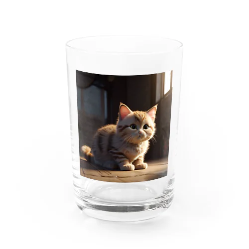 可愛い猫ちゃん グラス