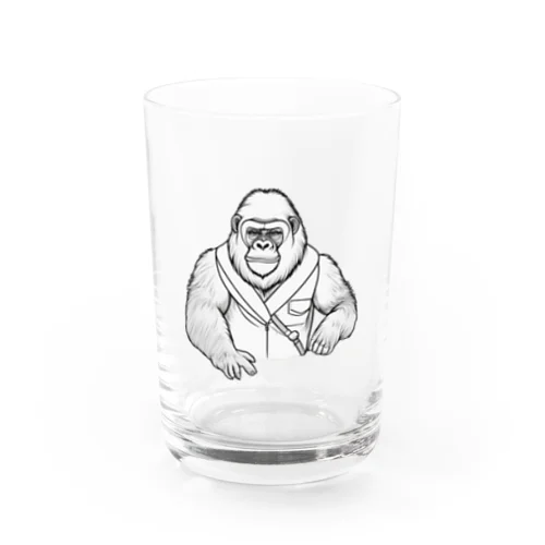 ゴリラタイチョー Water Glass