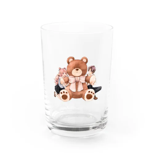 ぽえむちゃんと平良くん Water Glass