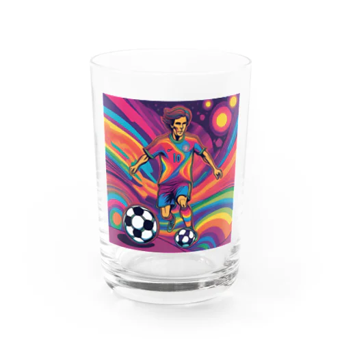 情熱サッカー Water Glass