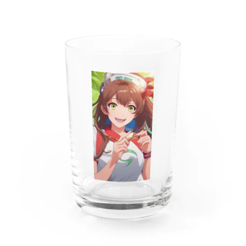 元気な女の子（オリジナル） Water Glass