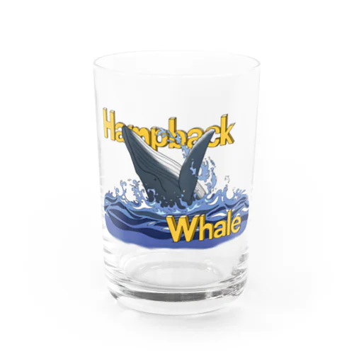 ザトウクジラ Water Glass