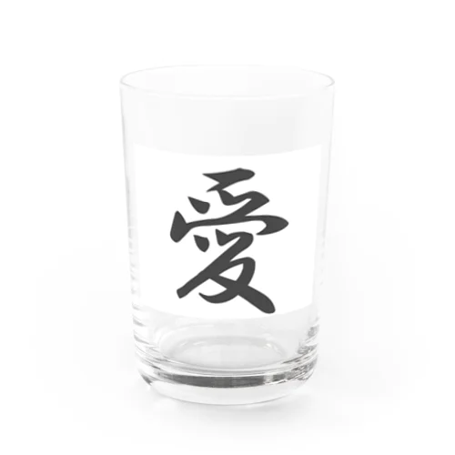 外国人に人気の漢字入りグッズ（おみやげにいかがですか） Water Glass