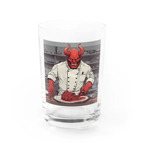 devil's cookingグッズ Water Glass