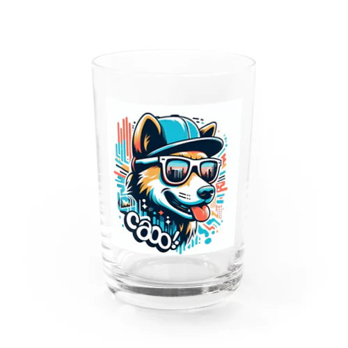 Cool Dog Water Glass