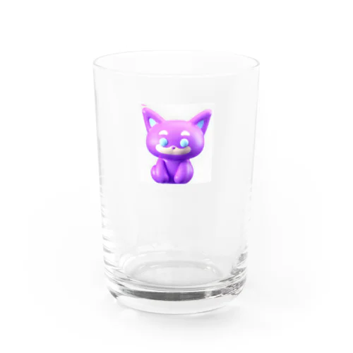 バイオレット　キャット Water Glass