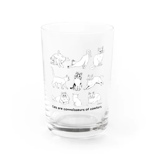 にゃん絵。 Water Glass