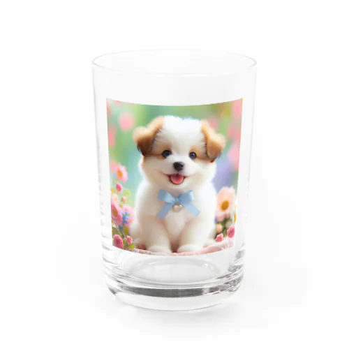 キュートなわんちゃん Water Glass