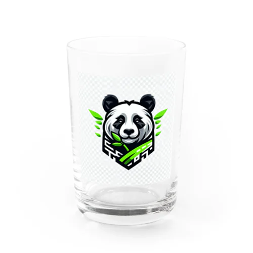 cool panda Water Glass