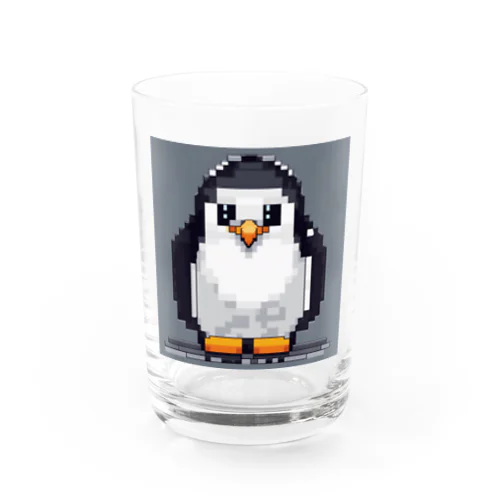 優しい眼差しペンギン Water Glass