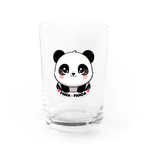 パンダdeぱんだ Water Glass