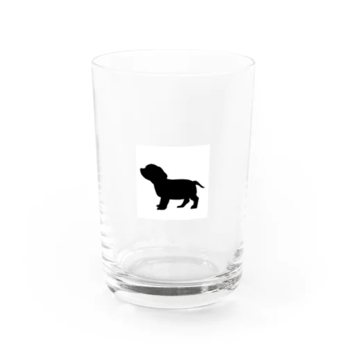 ミニチュアダックス Water Glass