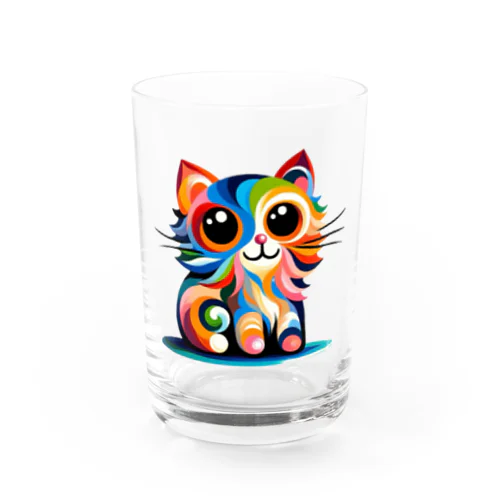 仮）ねこしゃん Water Glass