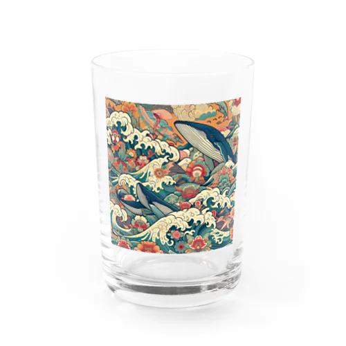 和柄クジラ Water Glass