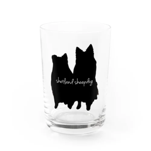 シェルティグッズ Water Glass