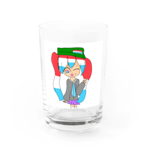 国家擬人化話/ルクセンブルク Water Glass