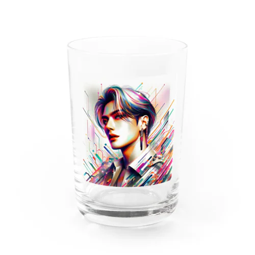 男性アイドル　Ⅰ Water Glass