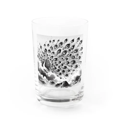 ビッ孔雀 Water Glass