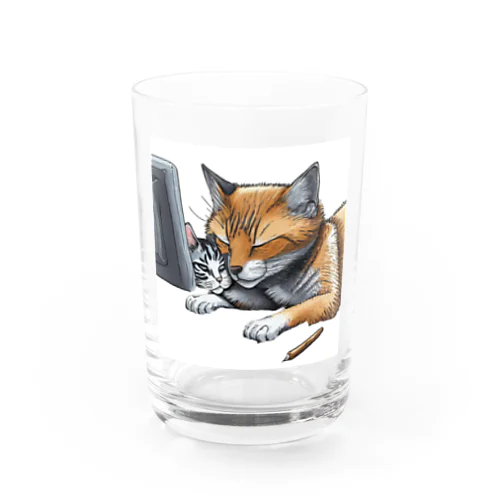 犬と猫 Water Glass