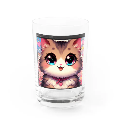 ねこニコばん Water Glass