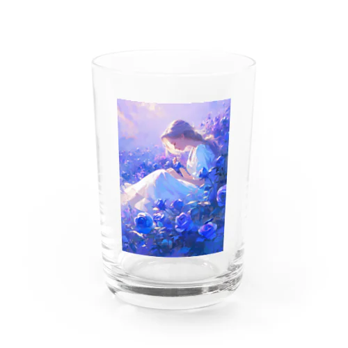 薔薇の香りに包まれて　BLUE PLUM  691 Water Glass