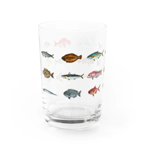 駿河湾で釣れる魚 Water Glass