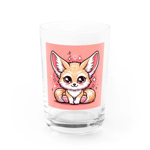 かわいいフェネック Water Glass