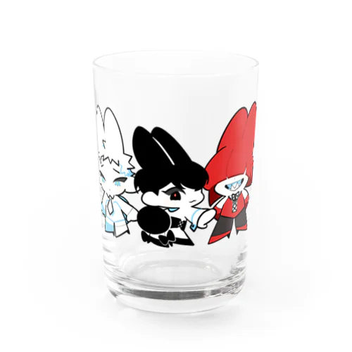 ちいさバニーたち Water Glass