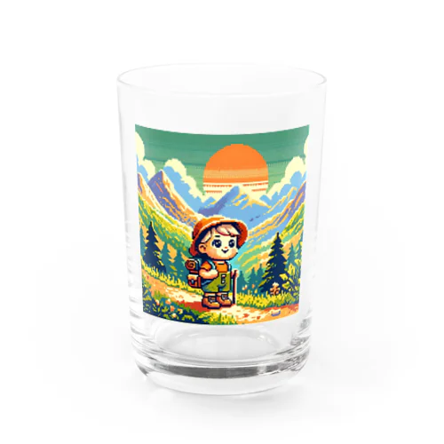 こども登山家 Water Glass