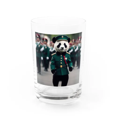 パンダ軍曹 Water Glass