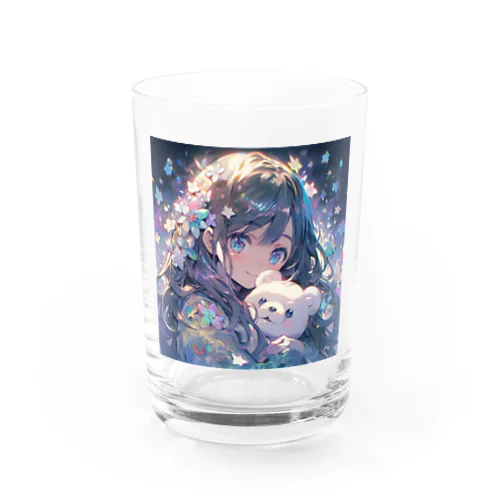 かわいい！クマ抱っこ♪ Water Glass