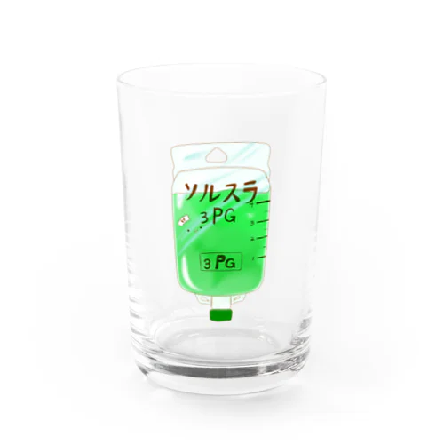 点滴スライムちゃん Water Glass