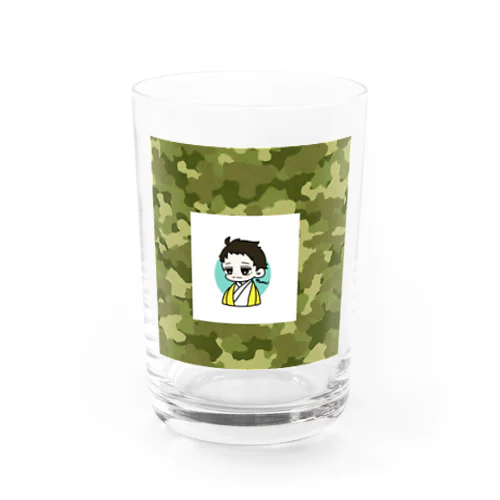 迷彩柄シリーズ(グリーン) Water Glass