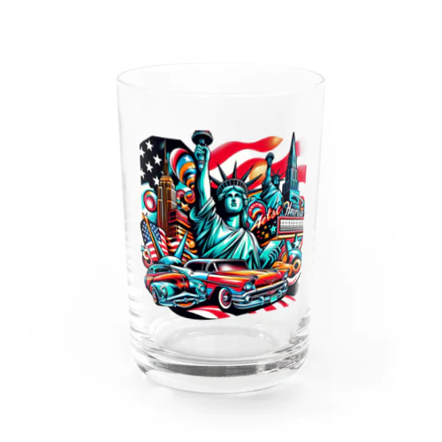 The アメリカン・ドリーム Water Glass