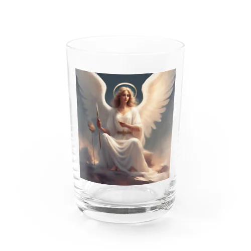 絵を描く天使 Water Glass