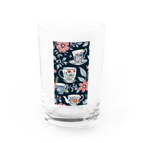 花の詩カップ(The Flower Poetry Cup) Water Glass