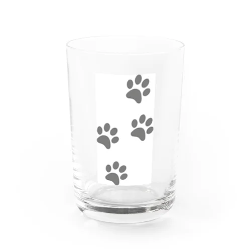 猫の足跡🐾 Water Glass