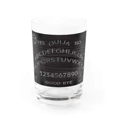 BLACK OUIJA BOARD Water Glass