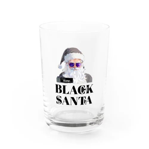 ブラックサンタグッズ Water Glass