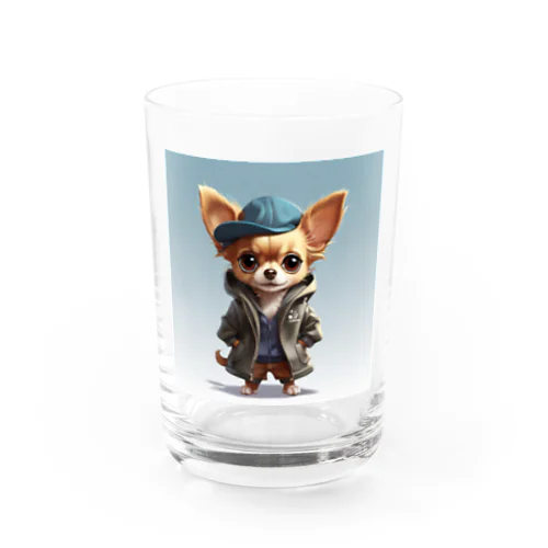 チワワが活躍する新シリーズ「探偵チワワ」🐾 Water Glass