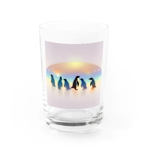 penguins Water Glass